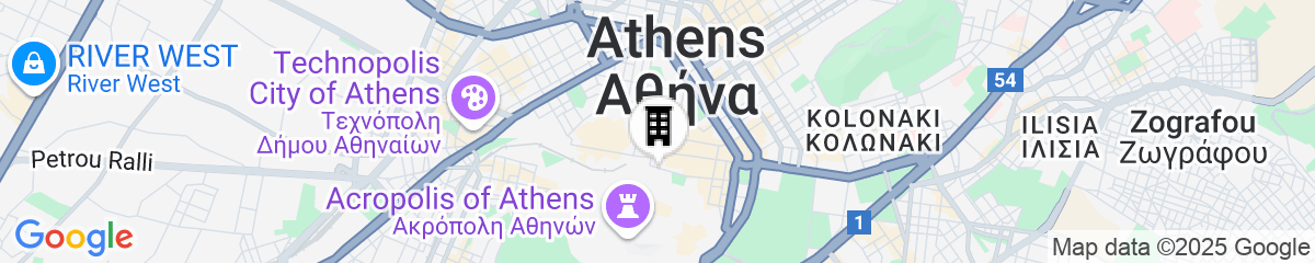 Map for The Dolli at Acropolis, A Hotel to Live
