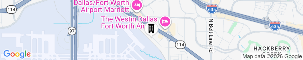Map for Home2 Suites by Hilton Irving / DFW Airport North