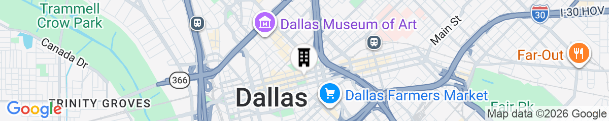 Map for Hotel Indigo Dallas Downtown by IHG