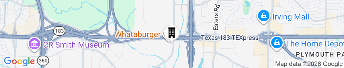 Map for Tru By Hilton Irving Dfw South