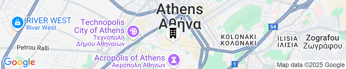 Map for 360 Degrees Pop Art Hotel