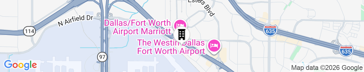 Map for Best Western Plus DFW Airport Suites