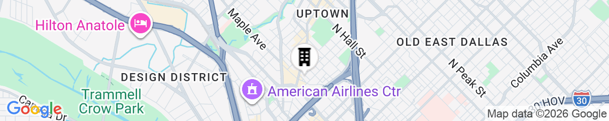 Map for Hotel ZaZa Dallas