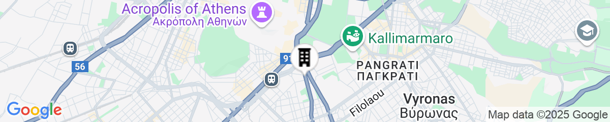 Map for Athesense Suites