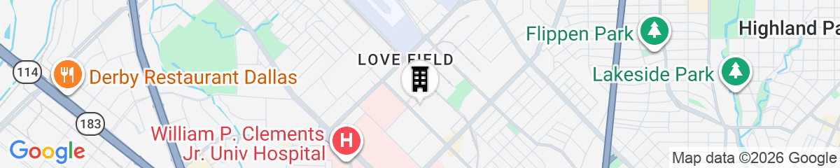 Map for Kasa Love Field-Medical District Dallas