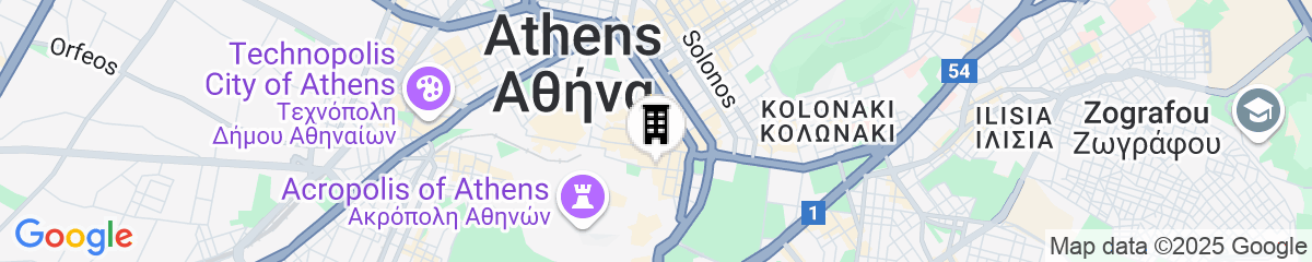 Map for Ergon House Athens