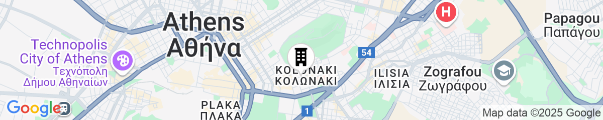 Map for COCO-MAT Hotel Athens