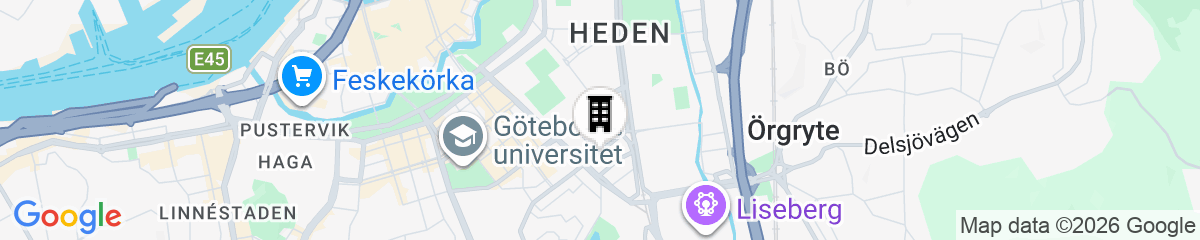 Map for Hotel Lorensberg