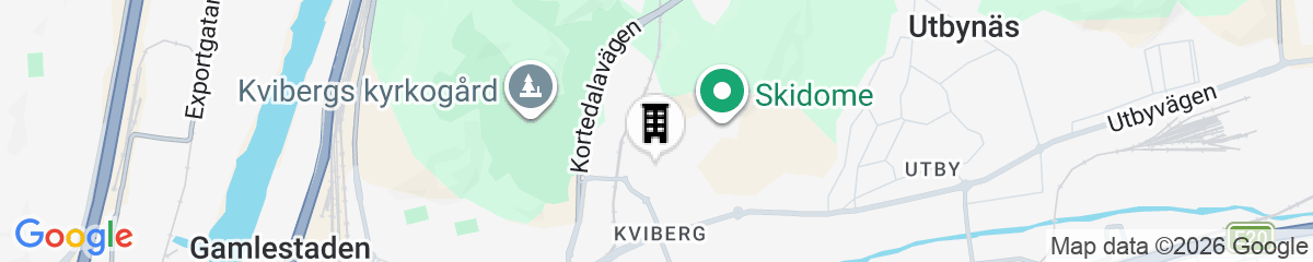 Map for Kvibergs Vandrarhem - Hostel