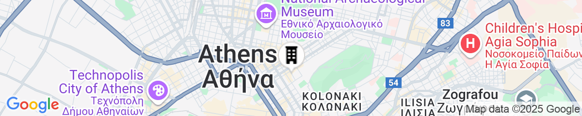 Map for Athens Flair