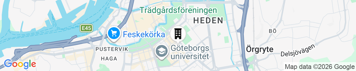 Map for Hotell City Avenyn