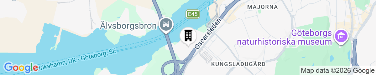 Map for Forenom Apartments Göteborg A R Lorents