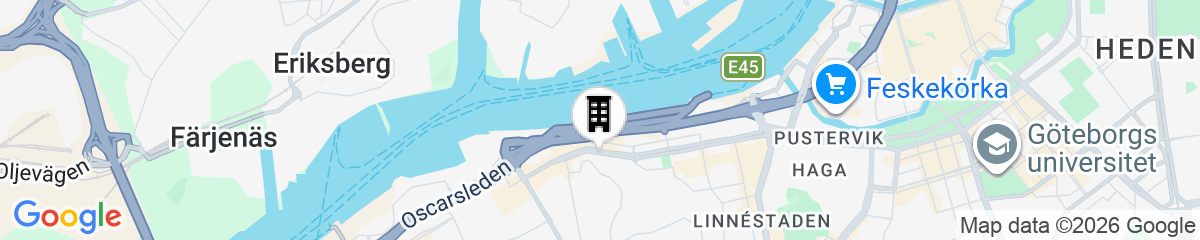Map for STF Vandrarhem Stigbergsliden - Hostel