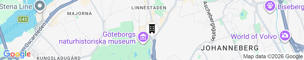 Map for Linnéplatsens Hotell & Vandrarhem - Hostel