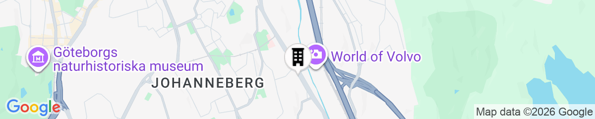 Map for Göteborg Hostel