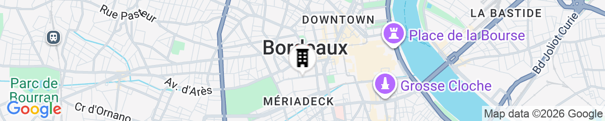 Map for FirstName Bordeaux - part of JdV by Hyatt