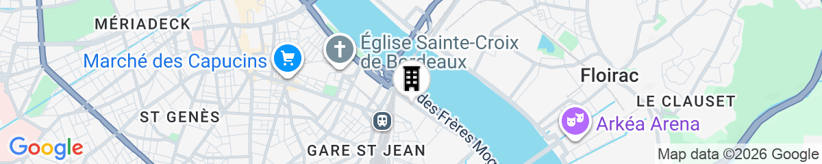 Map for  Hotel 56 - Bordeaux Centre Gare Saint Jean