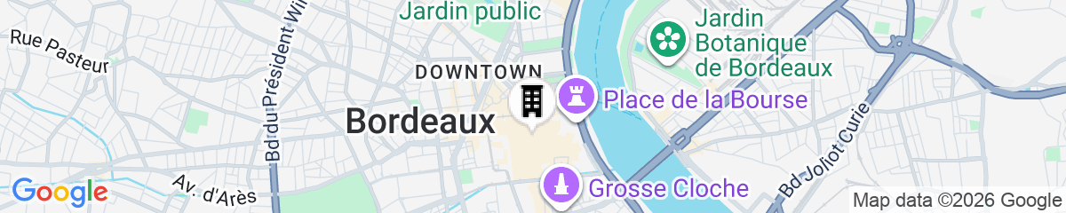 Map for Quality Hotel Bordeaux Centre