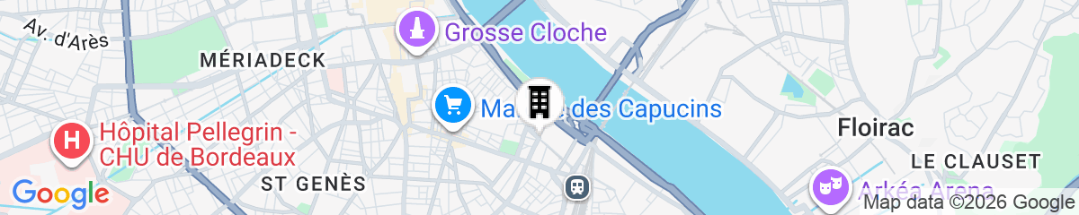 Map for Hôtel Life Bordeaux Gare - BG