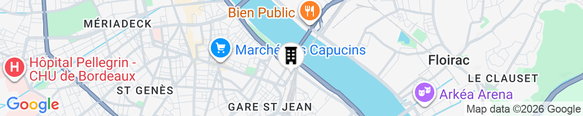 Map for ibis Styles Bordeaux Centre Gare