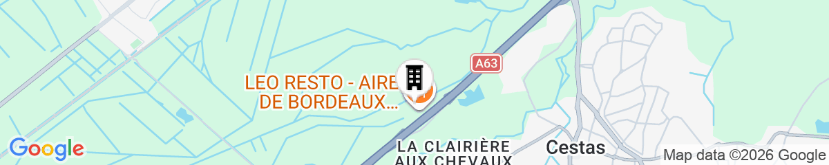 Map for ACE Hôtel Bordeaux-Cestas