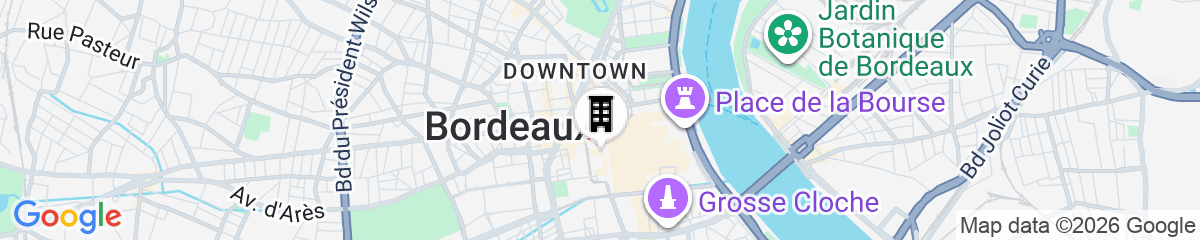 Map for Mama Shelter Bordeaux