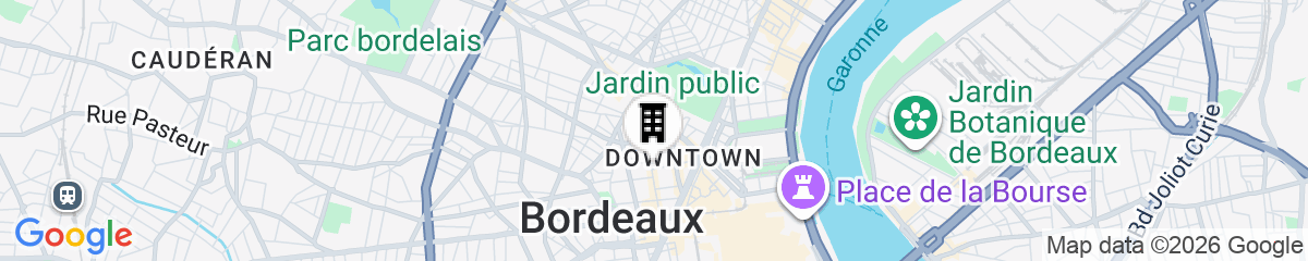 Map for Hôtel Churchill