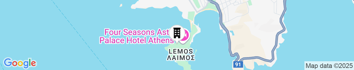 Map for Four Seasons Astir Palace Hotel Athens