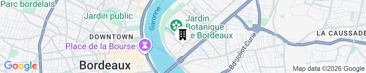 Map for ibis Bordeaux Centre Bastide
