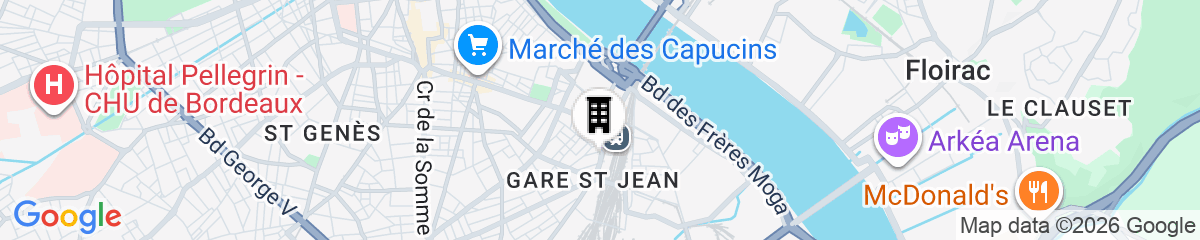 Map for Hôtel Regina