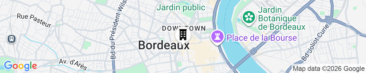 Map for La Tour Intendance