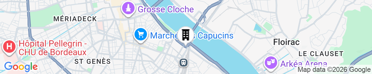 Map for ibis Bordeaux Centre Gare Saint Jean
