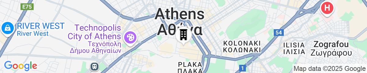 Map for Athens Dom Hotel