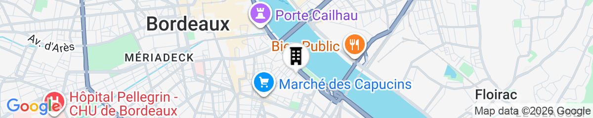 Map for Maison Fredon