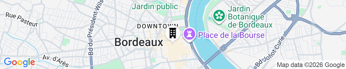 Map for Urban Style Bordeaux Centre Hotel de la Presse