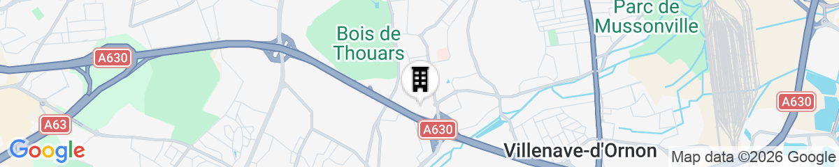 Map for B&B HOTEL Bordeaux Sud