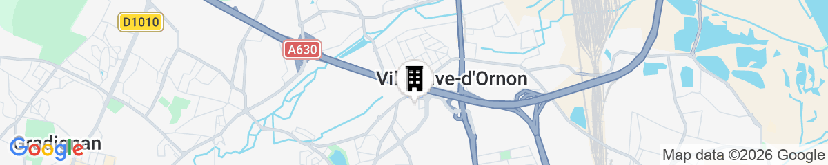 Map for ibis budget Bordeaux Sud Villenave-d'Ornon