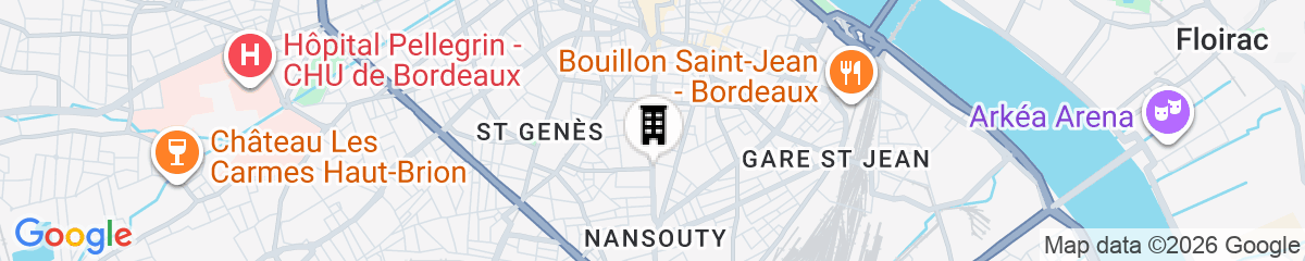 Map for HOSHO - Bordeaux Centre Victoire