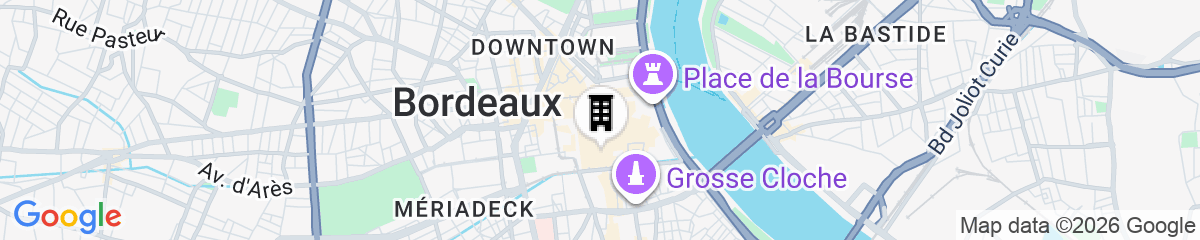 Map for Central Hostel