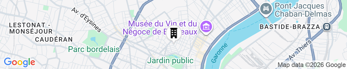 Map for Maison Hubert