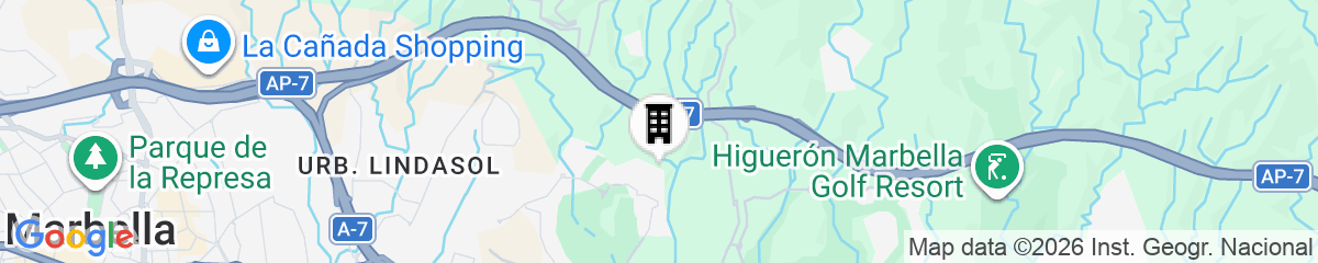 Map for The Marbella Heights Boutique Hotel