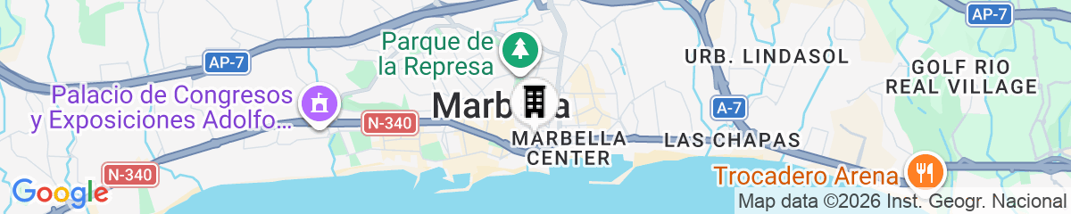 Map for Hotel Central