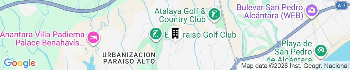 Map for Hotel TRH Paraiso