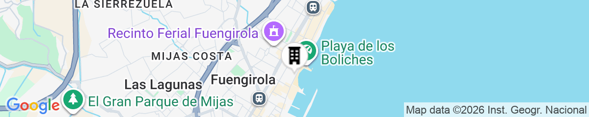 Map for Hotel Villa de Laredo