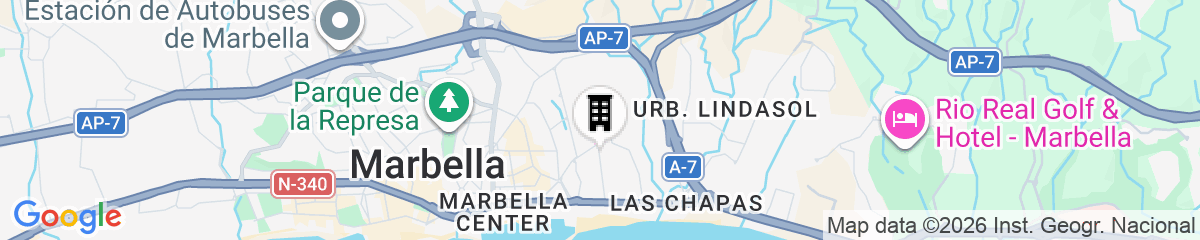 Map for DAOS Suites Terrace Marbella