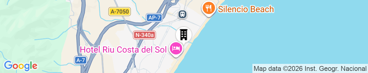 Map for Hotel Puente Real