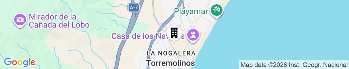 Map for BLUESEA Torremolinos Centro