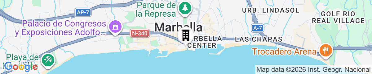 Map for Ona Princesa Playa