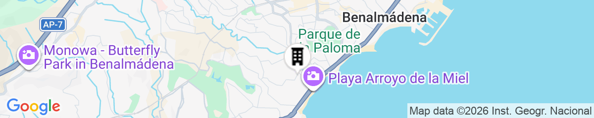 Map for Pierre & Vacances Benalmadena Principe
