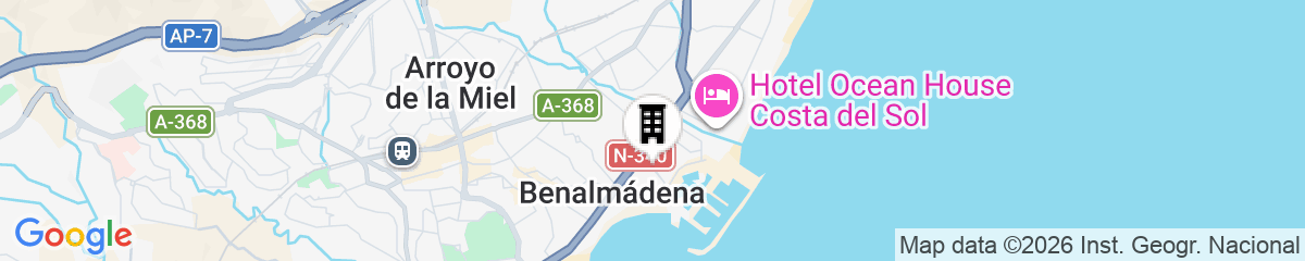 Map for MS Apartamentos Puerto Marina